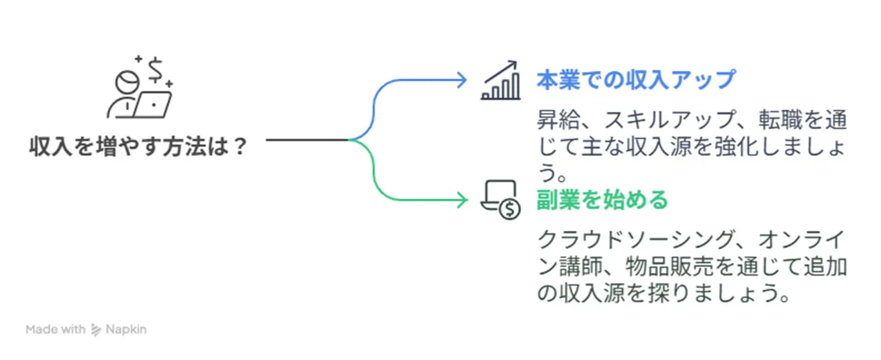 収入アップの方法