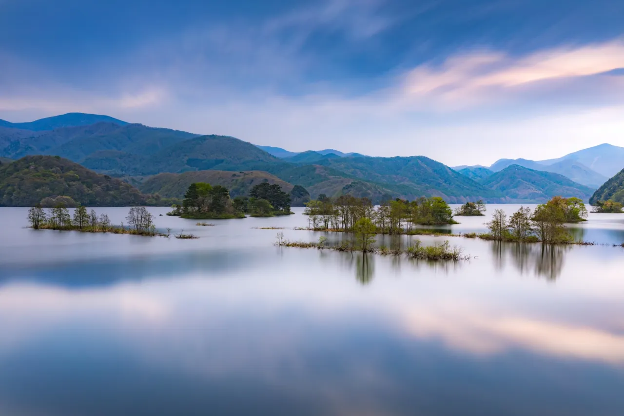 北塩原村 秋元湖