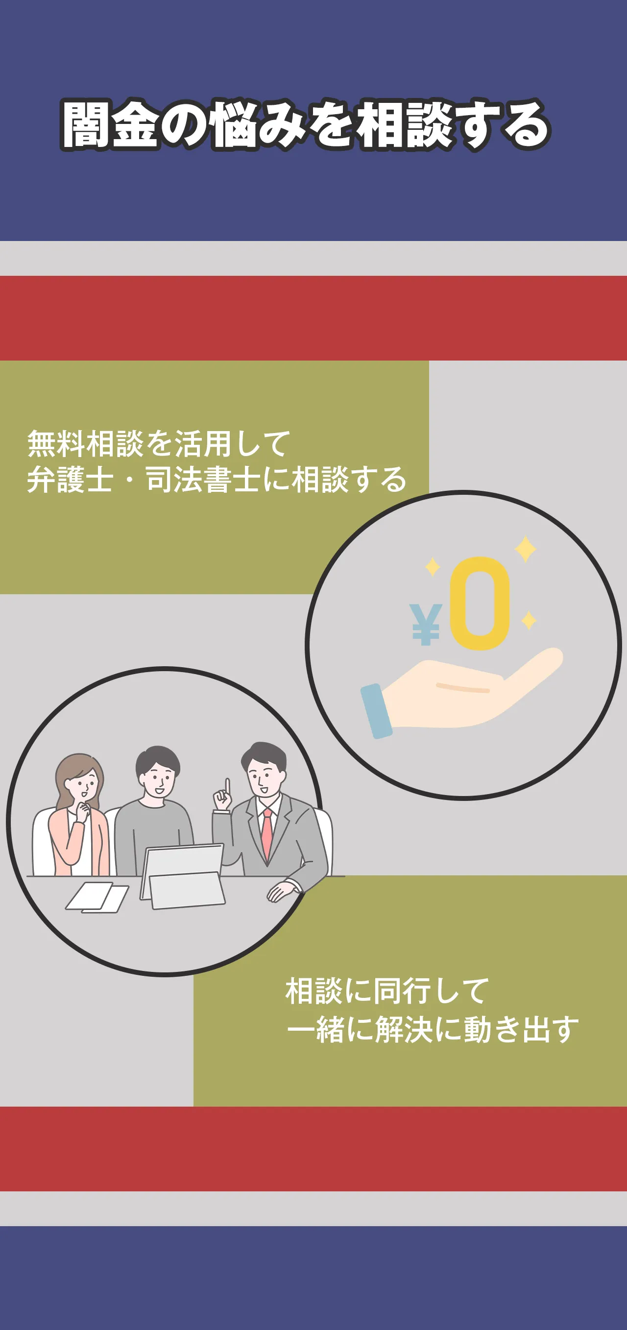 解決費用は無料から始められる
