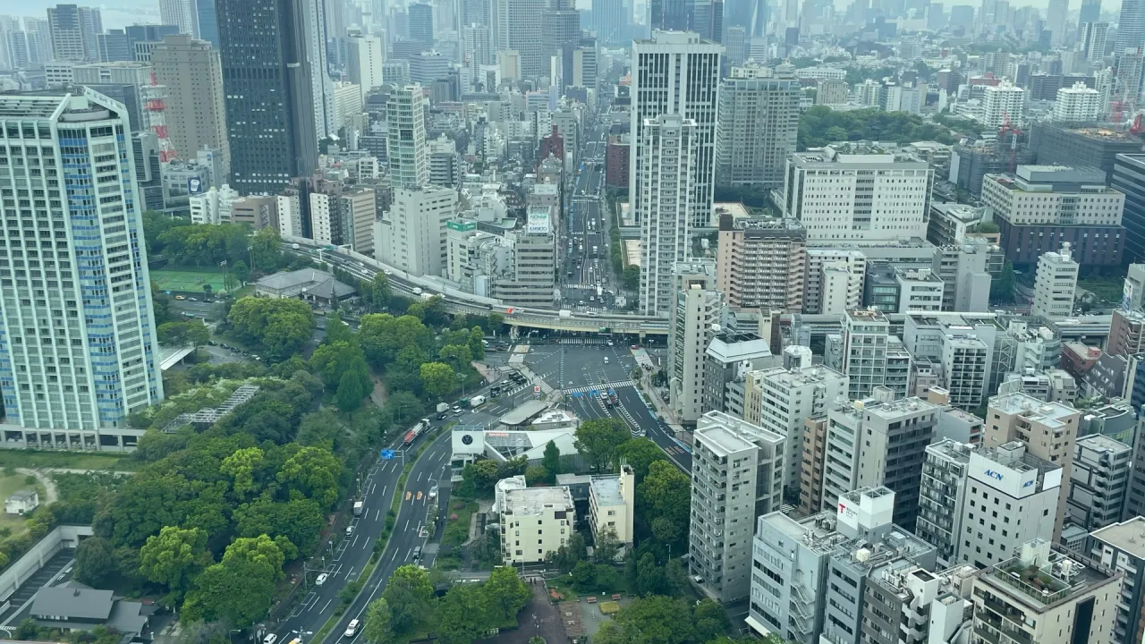 東京タワーから