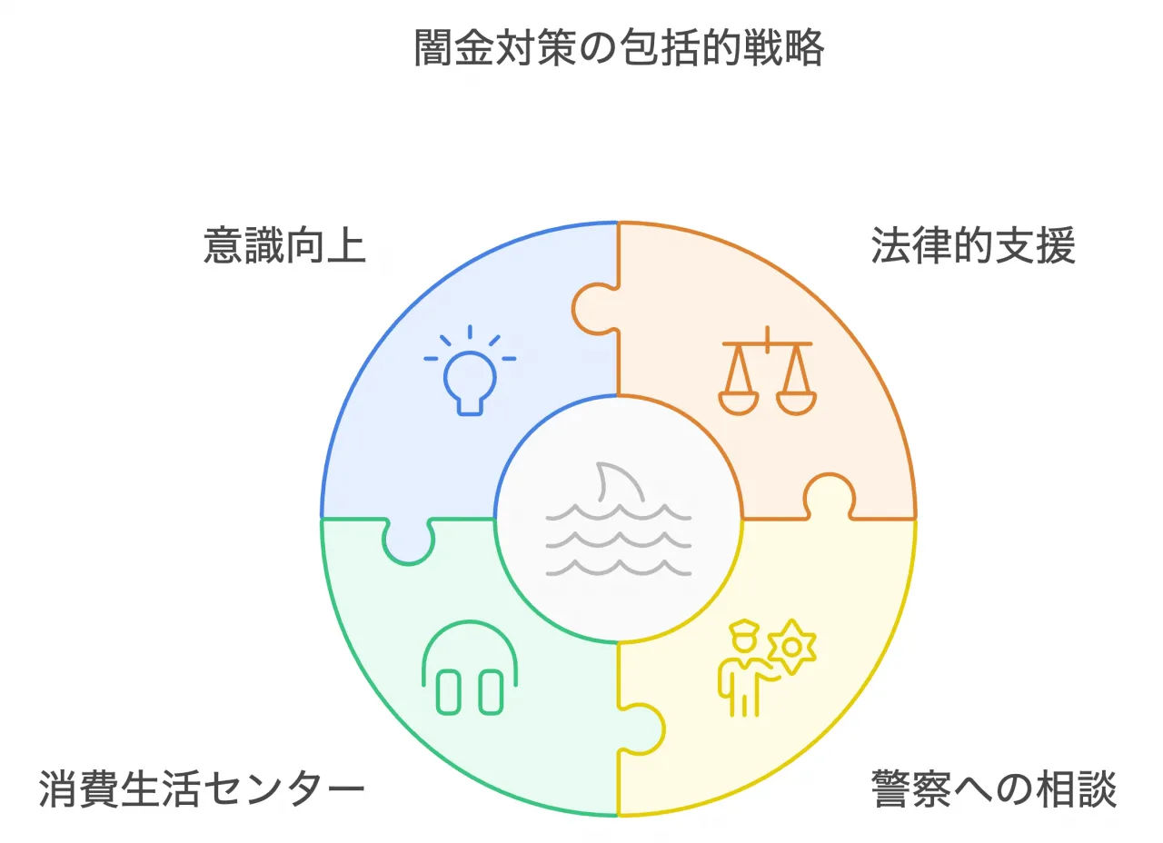 闇金対策の包括的戦略