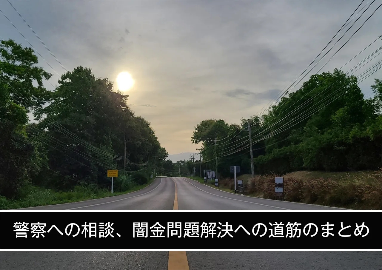 警察への相談、闇金問題解決への道筋のまとめ