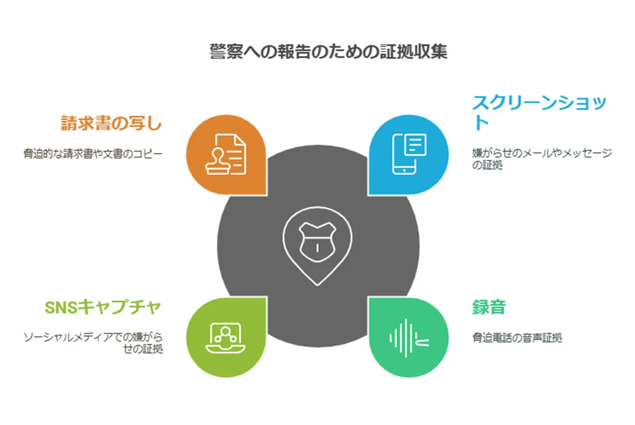 警察への相談と届け出