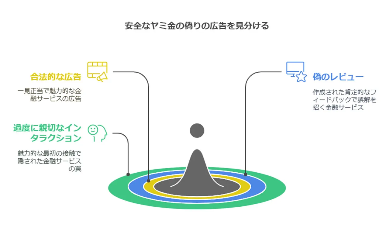 「安全なヤミ金」を装う悪質業者の見分け方