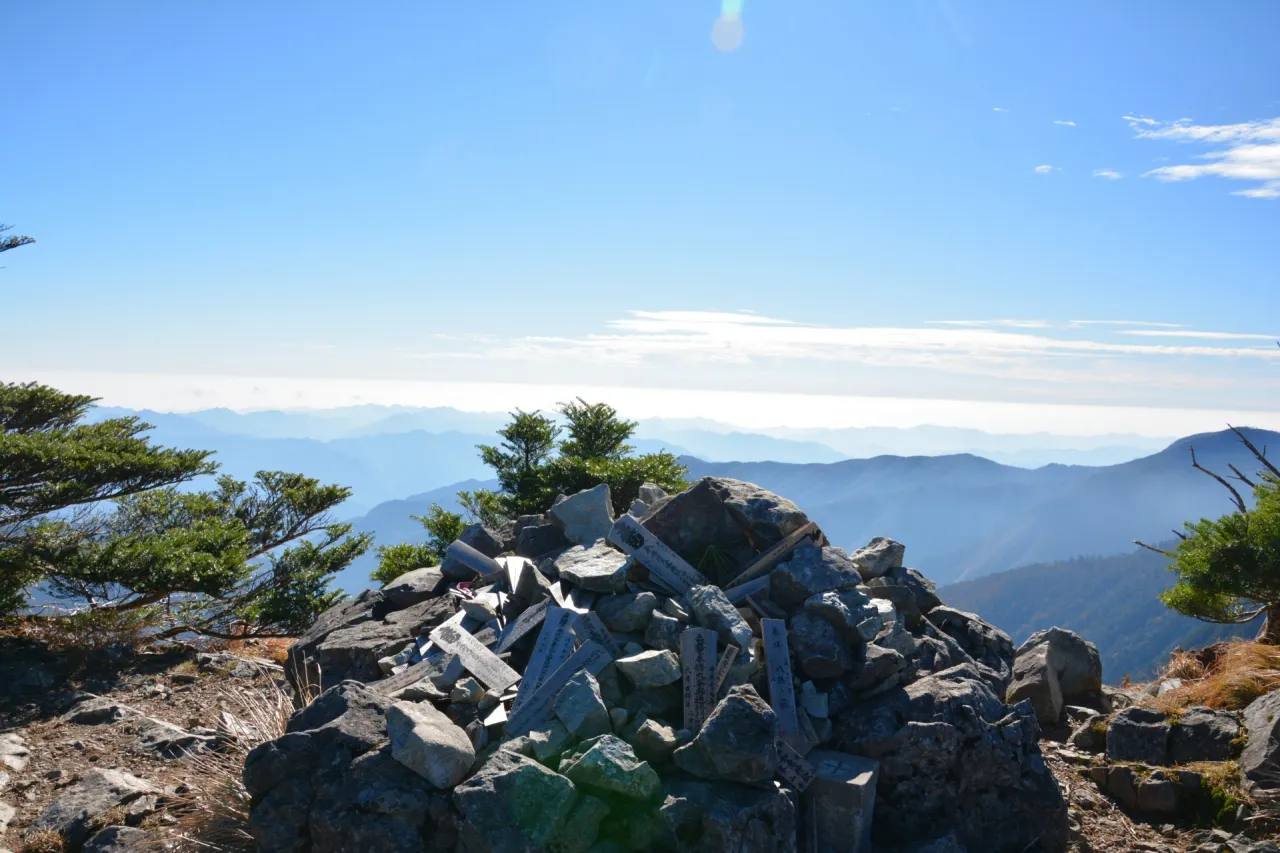 八経ヶ岳山頂