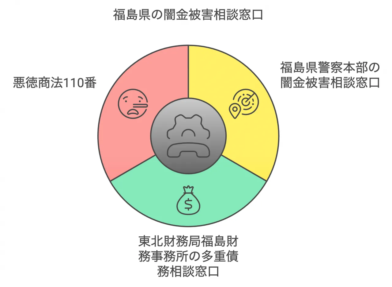 福島県の闇金被害相談窓口