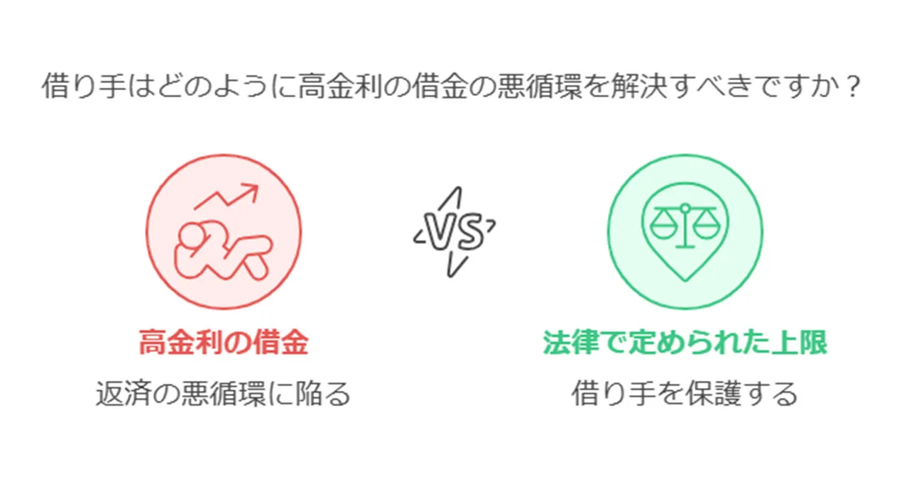 高金利借金の定義と法律上の上限