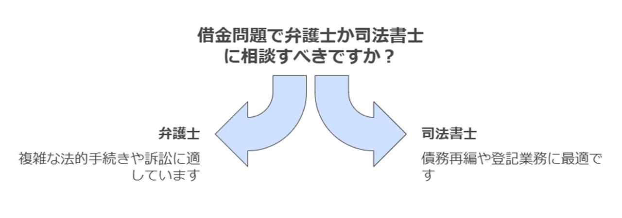 弁護士や司法書士への相談