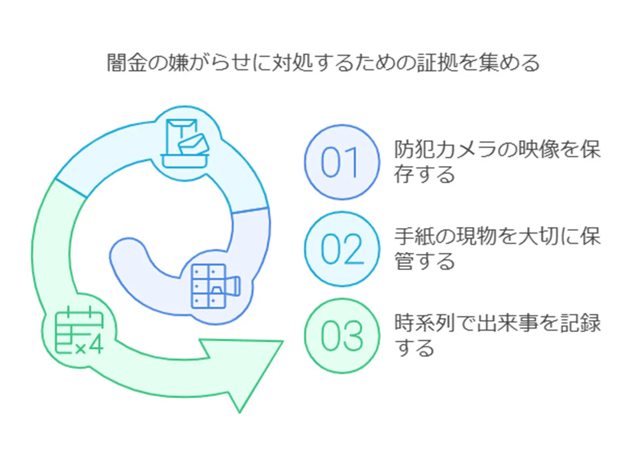 証拠を集める重要性