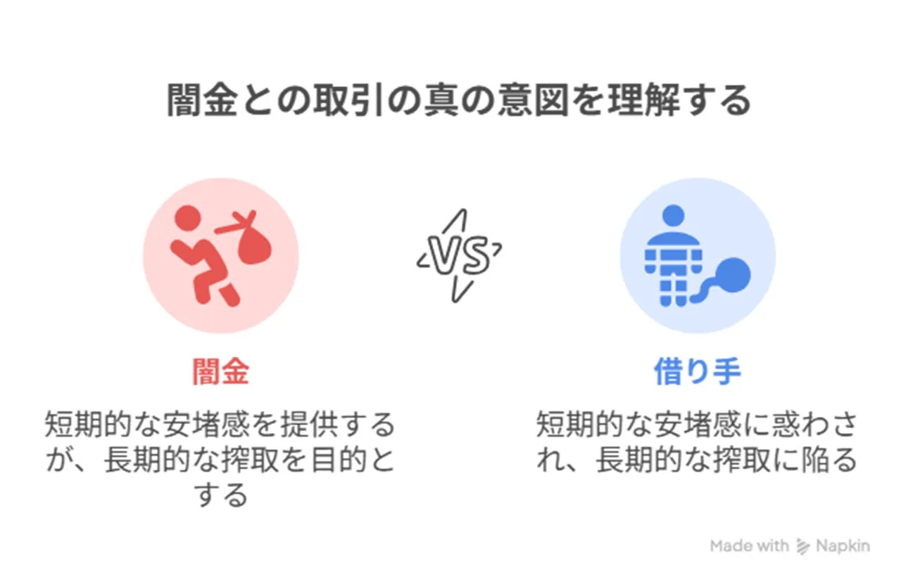 闇金との関係