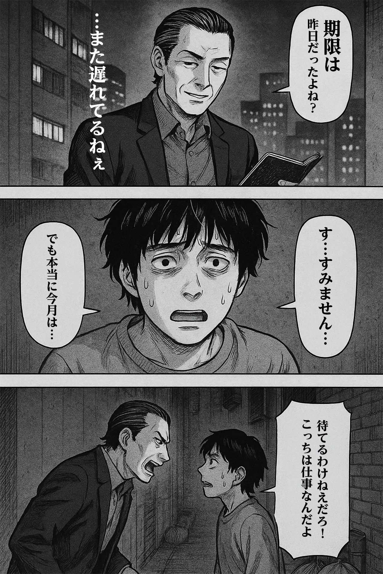 闇金取り立て